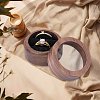 2-Slot Wood Couple Ring Storage Boxes with Velvet Inside and Window CON-CL0001-28A-7