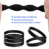 24Pcs Silicone Cord Bracelet Wristband BJEW-CN0001-20-5