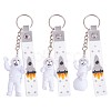 3Pcs Astronaut Keychain Cute Space Keychain for Backpack Wallet Car Keychain Decoration Children's Space Party Favors JX317C-1