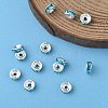 Brass Grade A Rhinestone Spacer Beads RB-A014-Z6mm-03S-6