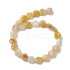 Natural Topaz Jade Beads Strands G-K359-C19-01-3