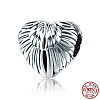 925 Sterling Silver European Beads STER-FF0009-08AS-13-1