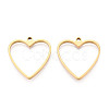 201 Stainless Steel Pendants STAS-T064-84G-01-1