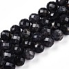 Natural Cordierite/Iolite/Dichroite Beads Strands G-S345-10mm-27-1