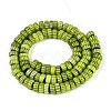 Handmade Millefiori Glass Beads Strands LAMP-T021-27B-07-2
