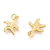 Brass Charms KK-B024-09G-2