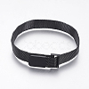PVD Vacuum Plating 430 Stainless Steel Mesh Bracelet Making MAK-L021-01B-1