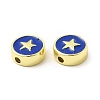 Brass Enamel Beads KK-E068-VB454-1-3
