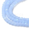 Imitation Jade Glass Beads Strands EGLA-A034-J2mm-MB03-4