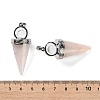 Natural & Synthetic Mixed Gemstone Pendants G-F777-06P-4