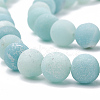 Natural Amazonite Beads Strands X-G-T106-190-2