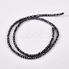 Non-Magnetic Synthetic Hematite Beads Strands G-Q410-2