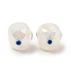 Opaque Glass Beads GLAA-F121-02B-1