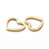 PVD Vacuum Plating 304 Stainless Steel Linking Rings for Jewelry Making STAS-G215-24-G01-2