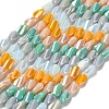 Electroplate Glass Beads Strands EGLA-P065-01A-04-1