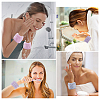 10Pcs 5 Colors Coral Velvet Elastic Headbands OHAR-CN0001-02-6