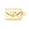 Eco-Friendly Rack Plating Brass Pendants X-KK-F848-08G-1