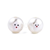 Halloween Opaque ABS Plastic Imitation Pearl Enamel Beads KY-G020-01O-2