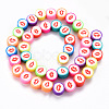 Handmade Polymer Clay Beads Strands CLAY-N008-015-2