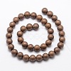 Electroplate Non-magnetic Synthetic Hematite Beads Strands X-G-R363-10mm-05-2