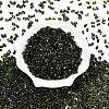 Picasso Spray Painted Glass Seed Beads SEED-T006-04-18-1
