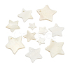 50Pcs 5 Style Freshwater Shell Pendants SHEL-CJ0001-22-3