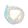 Transparent Glass Bead Strands GLAA-H023-02H-3