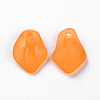 Transparent Frosted Acrylic Pendants MACR-S371-03A-724-2