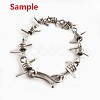 Tarnish Resistant 304 Stainless Steel Barb Wire Findings STAS-P196-24-3