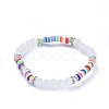 Kids Stretch Bracelets BJEW-JB05194-03-1