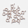 925 Sterling Silver Spring Ring Clasps STER-K167-076A-RG-1