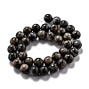 Natural Glaucophane Beads Strands G-O199-01D-2