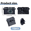 12Pcs Camara Enamel Pins JEWB-FH0002-92-2