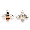 Alloy Enamel Pendants PALLOY-T056-49A-2