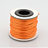 Round Nylon Satin Rattail Cord X-NWIR-O001-A-13-1