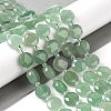 Natural Green Aventurine Bead Strands G-C116-A02-01-2