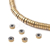 Electroplate Non-magnetic Synthetic Hematite Beads Strands G-J164A-3mm-07-2