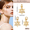 16Pcs Brass Micro Pave Clear Cubic Zirconia Charms KK-BBC0015-88-2