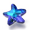 Electroplate Glass Charms X-GLAA-H101-B-02-2