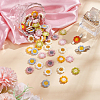 80Pcs 8 Colors Polyester Ornament Accessories DIY-FG0005-47-4