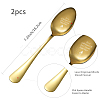 Stainless Steel Spoons Set AJEW-WH0253-020-2