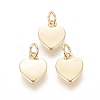 Brass Charms X-KK-F811-03G-1