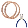 DIY Wire Wrapped Jewelry Kits DIY-BC0011-81A-03-1