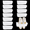 6Pcss Plastic Slipper Racks for Bathroom ODIS-WH0030-331B-6