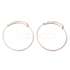 Adjustable Iron Expandable Bangle Making BJEW-R038-RG-3