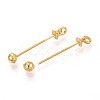 925 Sterling Silver Bead Cap Bails STER-T008-79S-3