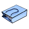 Rectangle Paper Bags with Twisted Rope Handles CARB-L011-01B-03-2
