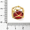 Brass & Glass Pendants KK-CBA74BF-04G-05-3