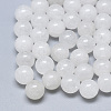 Natural White Jade Beads G-T122-25A-10-1