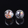 Handmade Blown Glass Globe Beads X-BLOW-T001-02A-AB-2